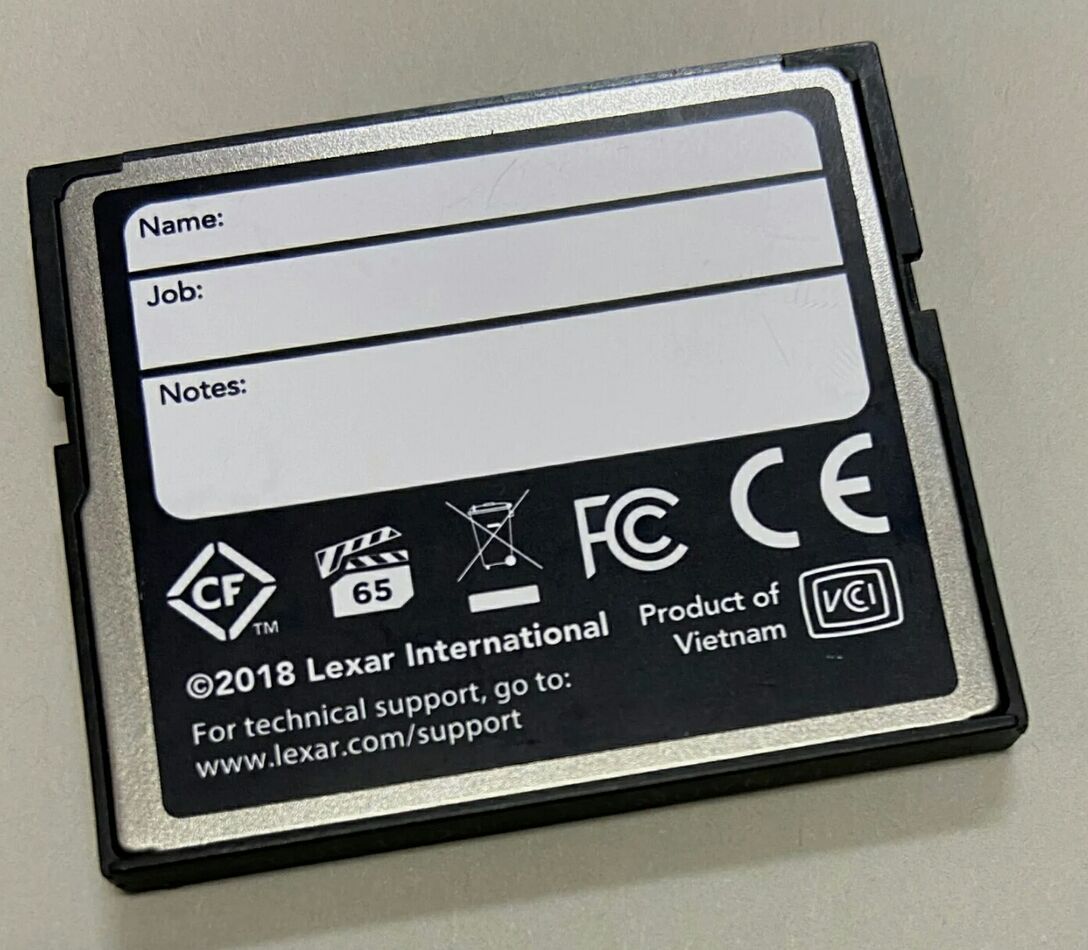 Integral 128GB Compact Flash Card UDMA-7 1066x Speed VPG-65