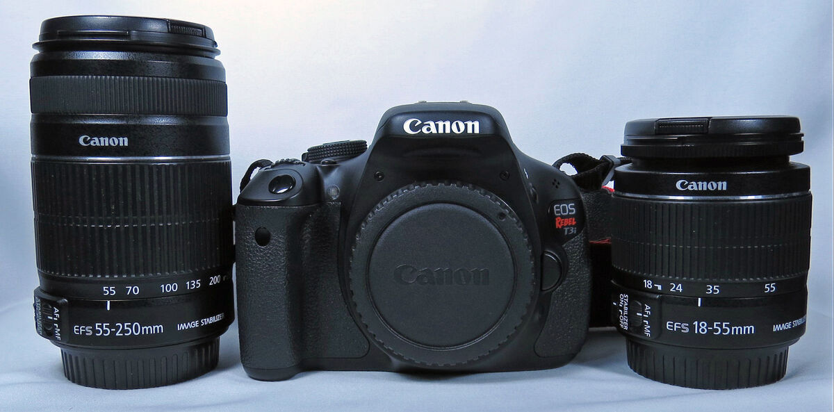 Sold Canon EOS Rebel T3I/EOS 600D 18.0MP Digital SLR Camera with 18