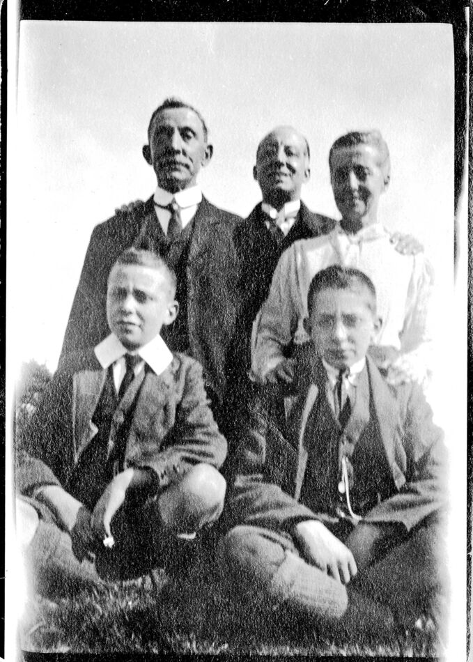 My Dad (born 1908, front left) with his brother, g...