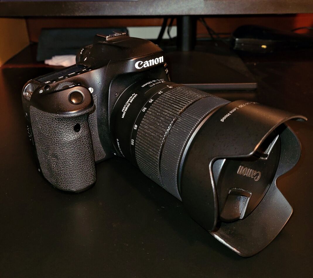 ***SOLD*** Canon EOS 80D & 18135 mm lens I have decided to go