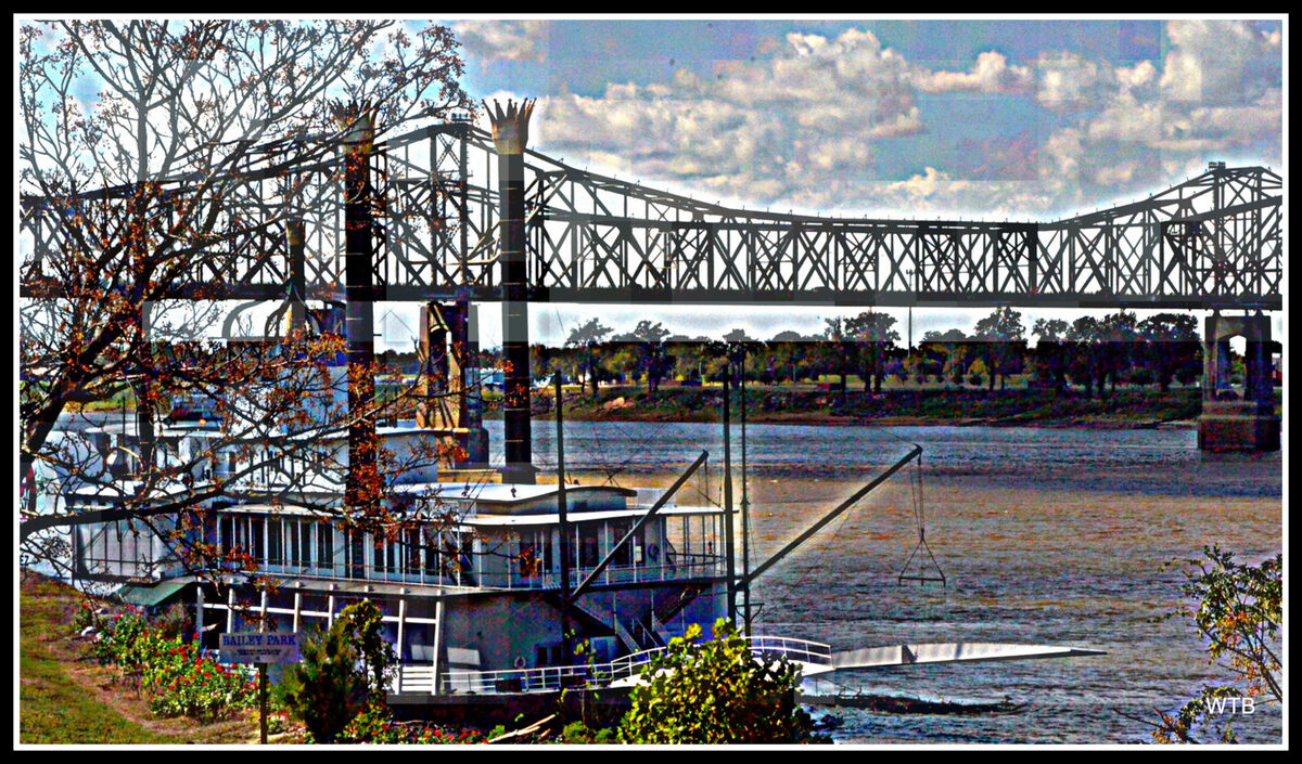 Mississippi River last it was over tow years to vi...