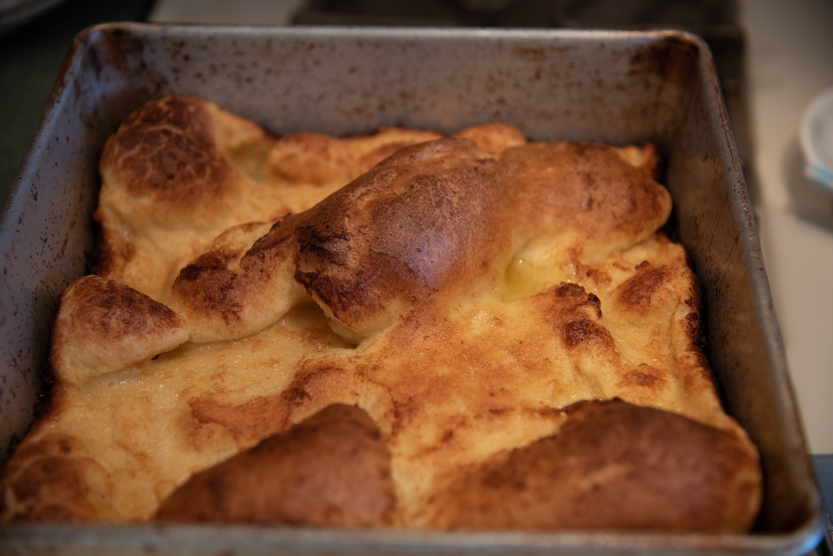 Yorkshire Pudding (some make it in muffin tins and...