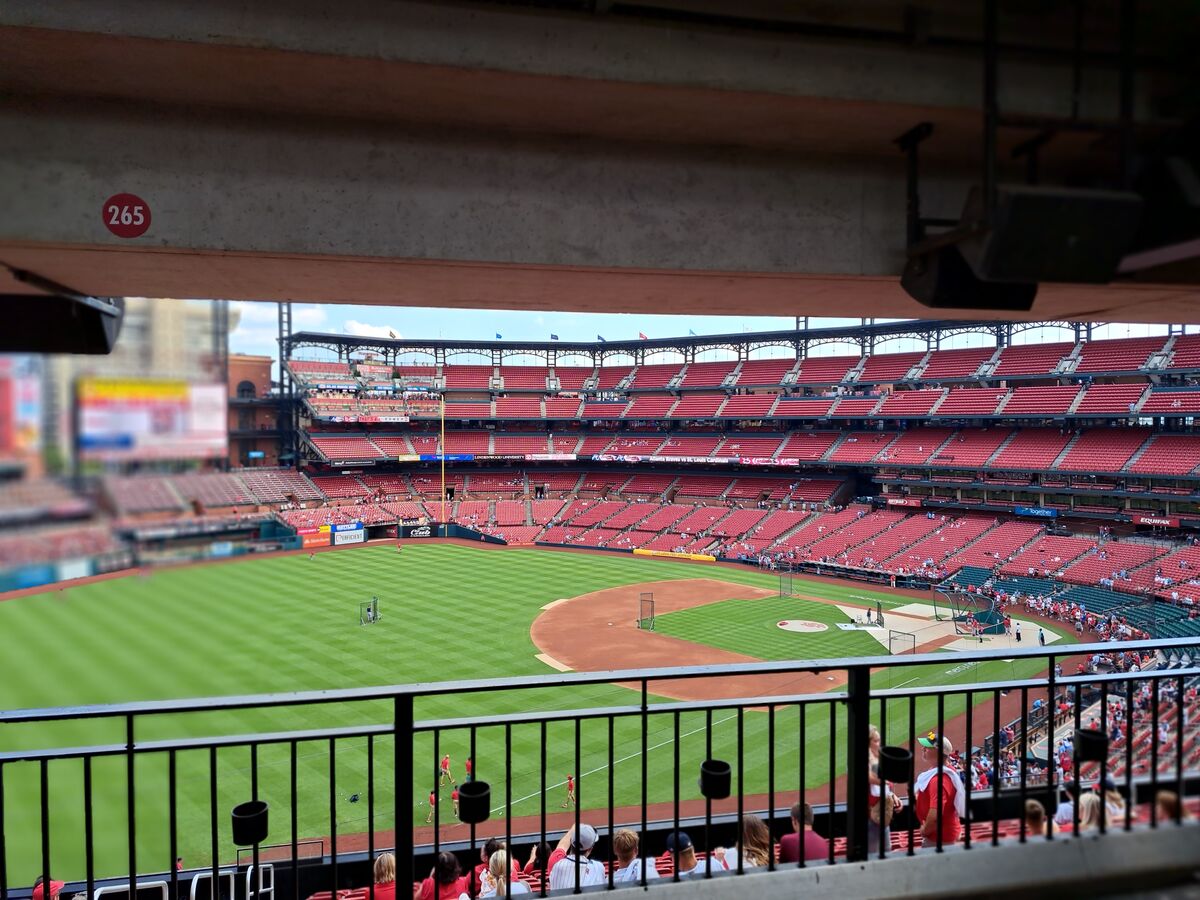Cardinal baseball stadium, St. Louis...