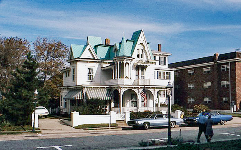 1973 Cape May, New Jersey  Typical Victorian House...