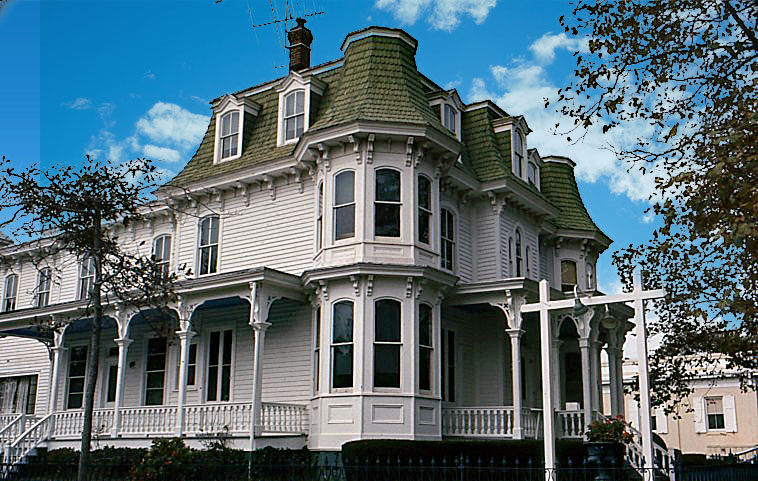 1973  Cape May, NJ  Typical Victorian House....
