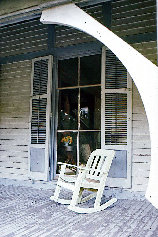 1973 Cape May, NJ  Physich House Front Porch....