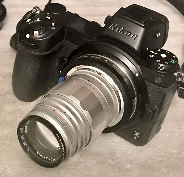 Leica M39 mount, same as a Canon 7....