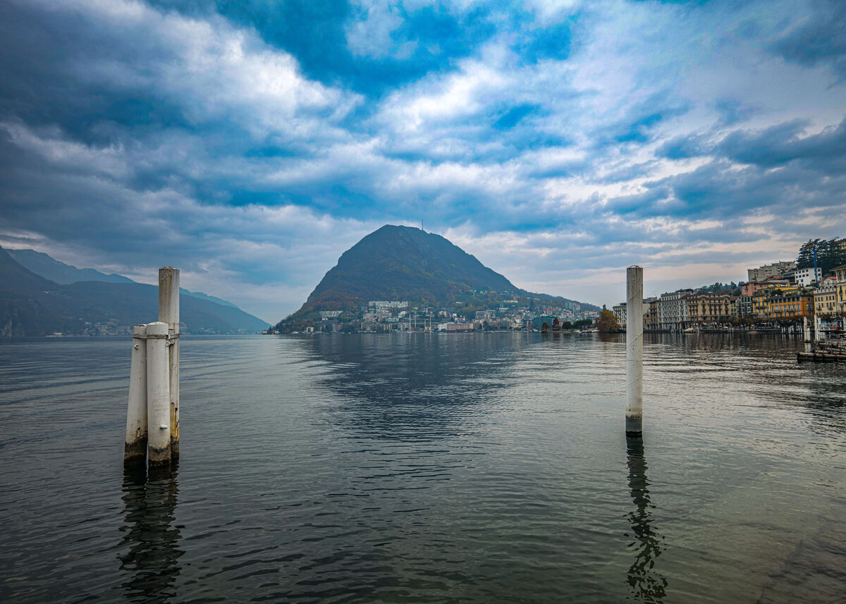 Lugano lake...