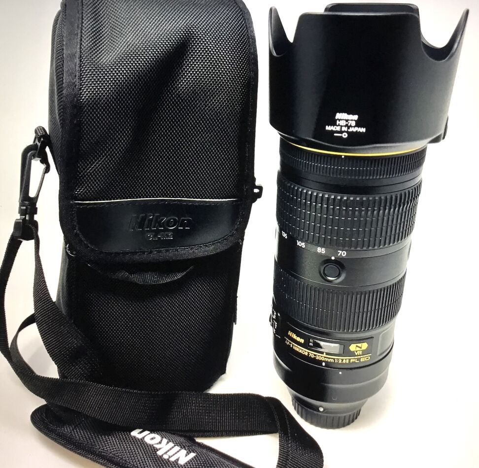 Nikon AF-S NIKKOR 70-200mm f/2.8 FL ED VR Lens US Model: I bought