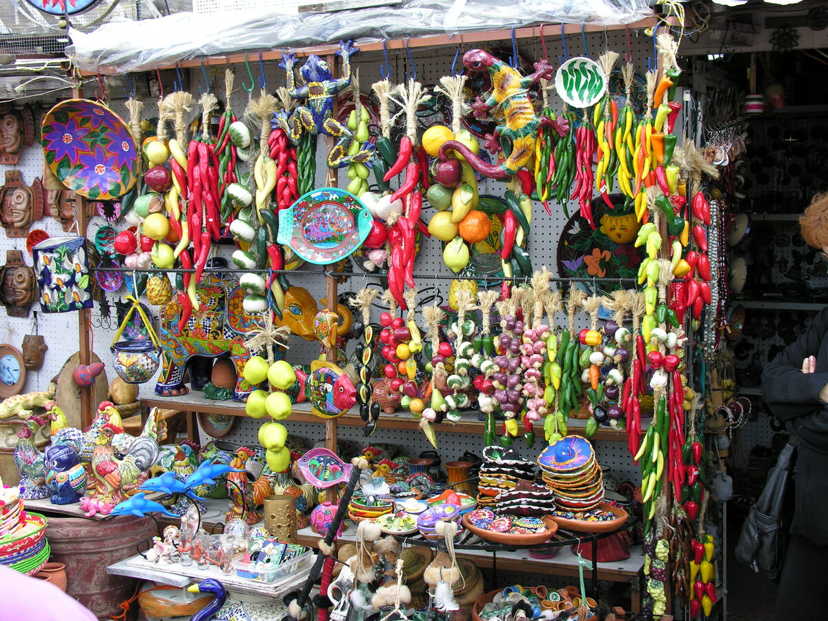 Mexican marketplace...