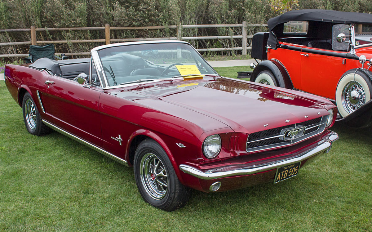 9.  1965 Ford Mustang Convertible...