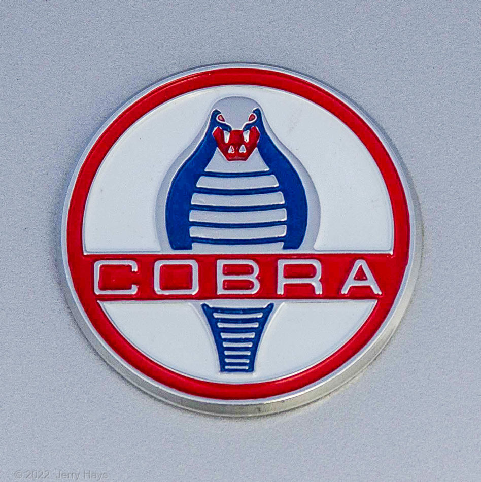 6.  Ford/Shelby Cobra Emblem...