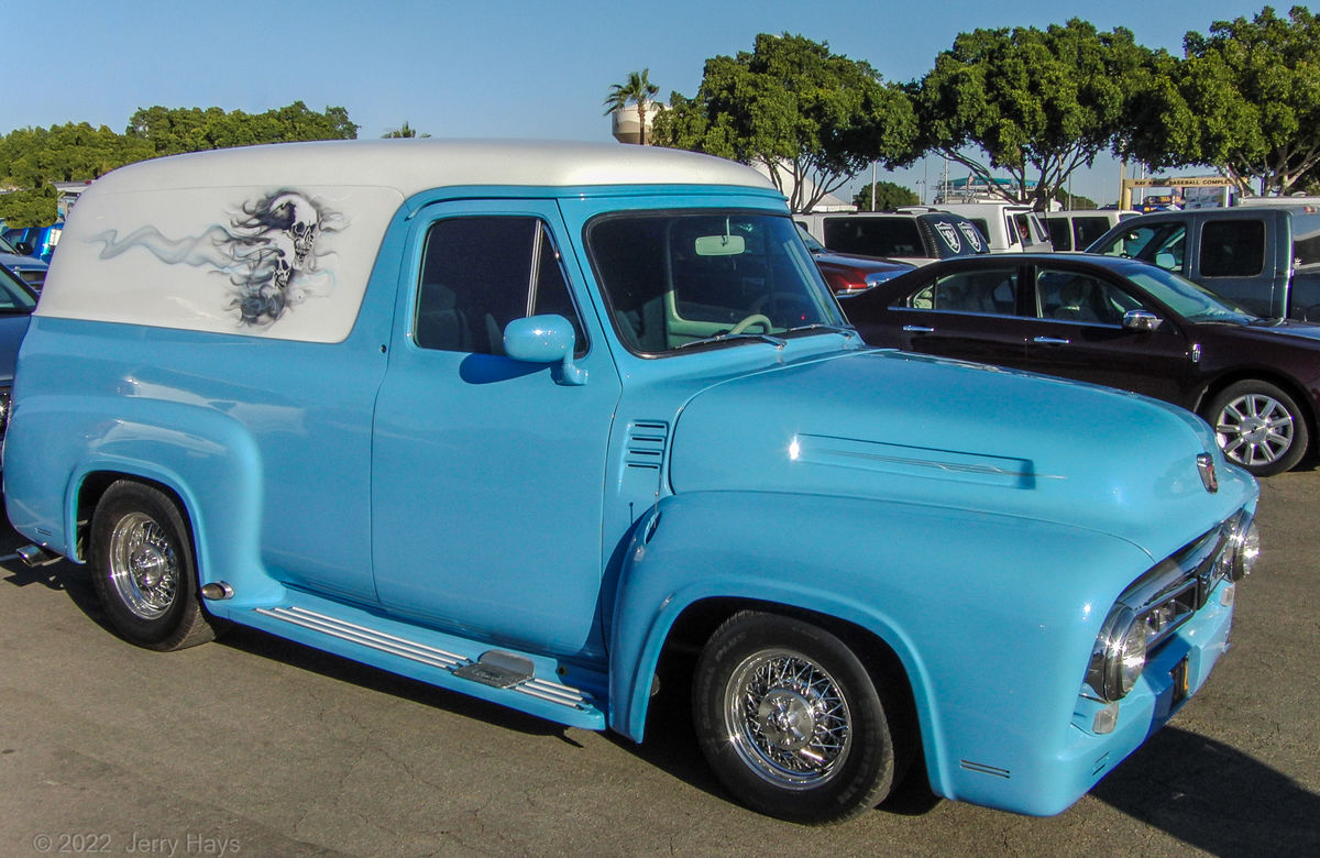 2.  1956 Ford Panel Truck...