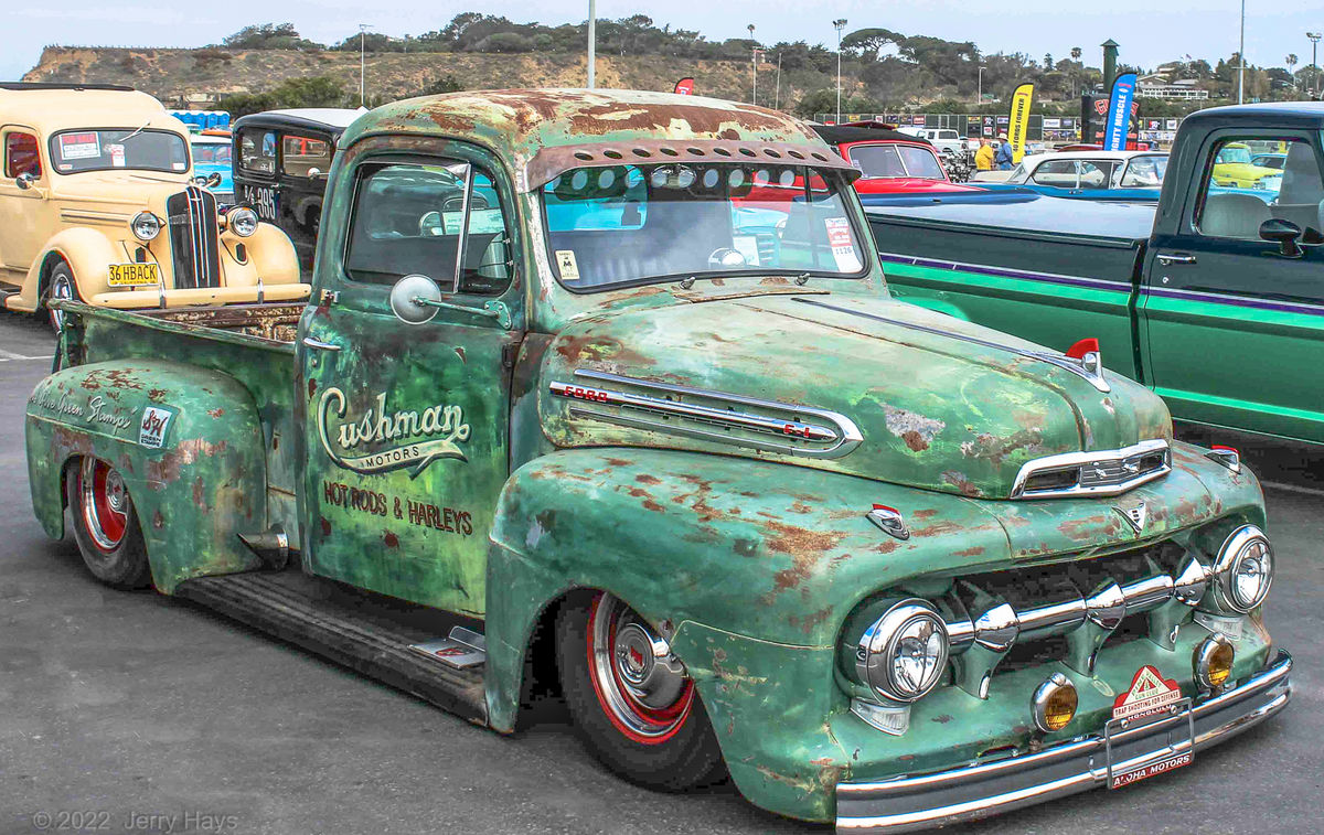 5.  1951 Ford F-1 Pickup (slammed)...