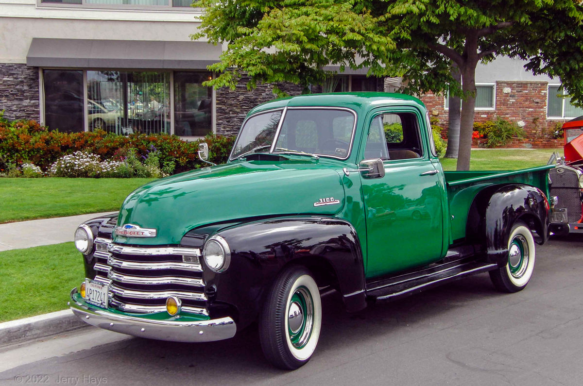10.  1947-53 Chevrolet 3100 Pickup...
