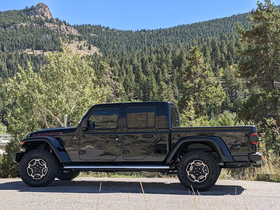 New Jeep Sinks Canyon Wyoming...