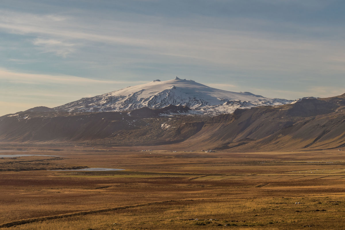 Snaefellsjokull glacier again....