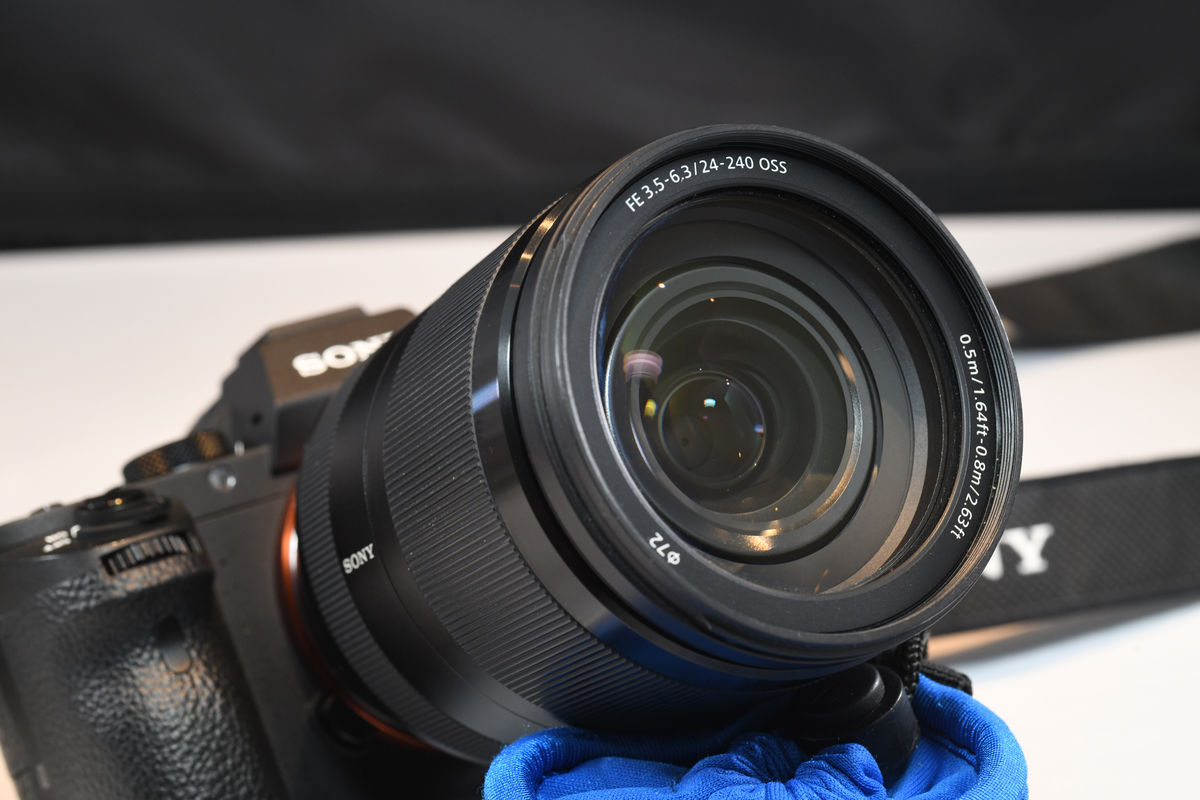 Sony + Lens + Lens + Flash Sony a7ii + 24240 + 50 1.8 + Godox V1 flash. Camera and 24240 in