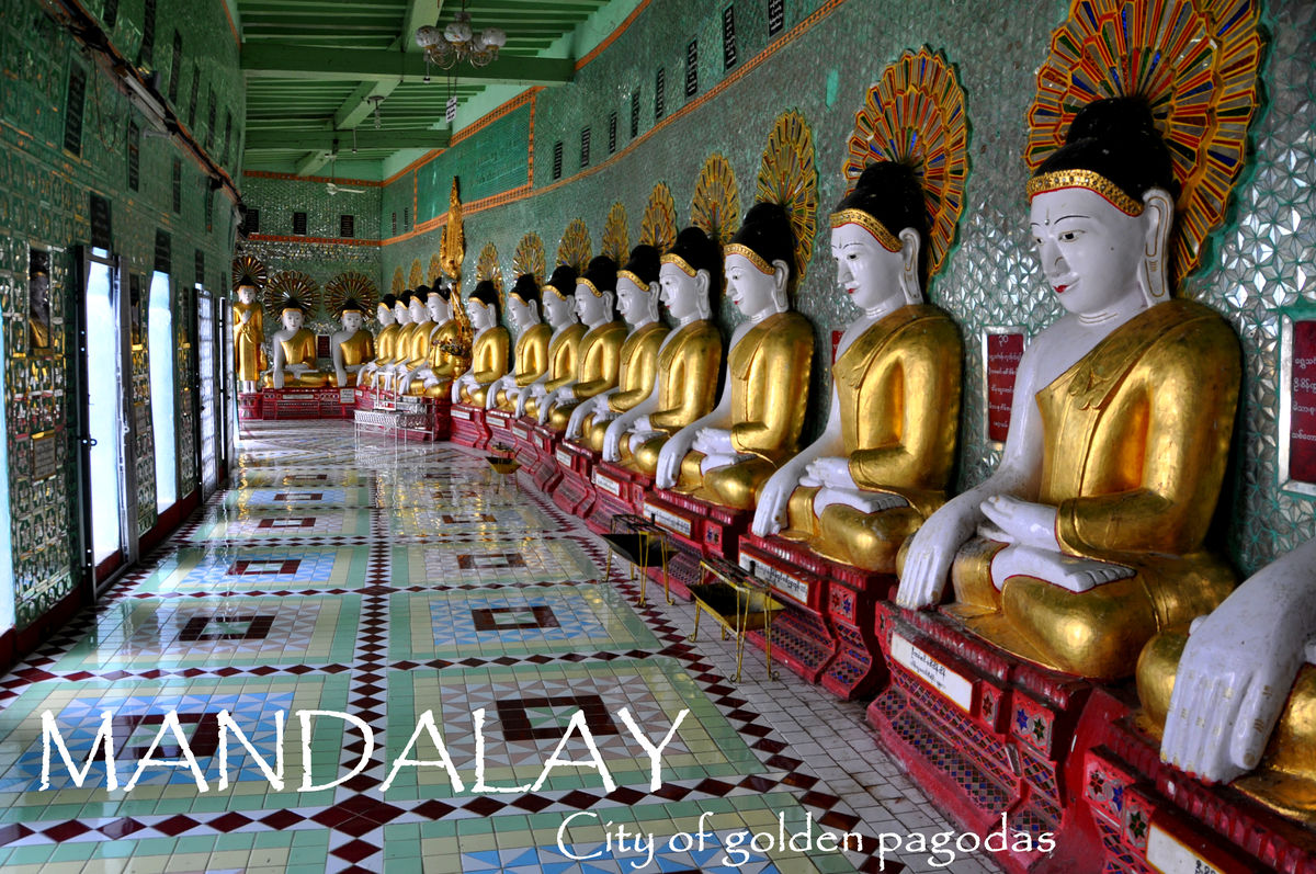 1 - Title page for Mandalay on a scene at the Umin...