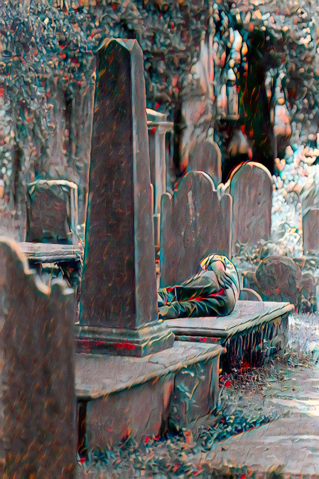 Dead Drunk Dream (Graveyard, Charleston, SC, ©1976...