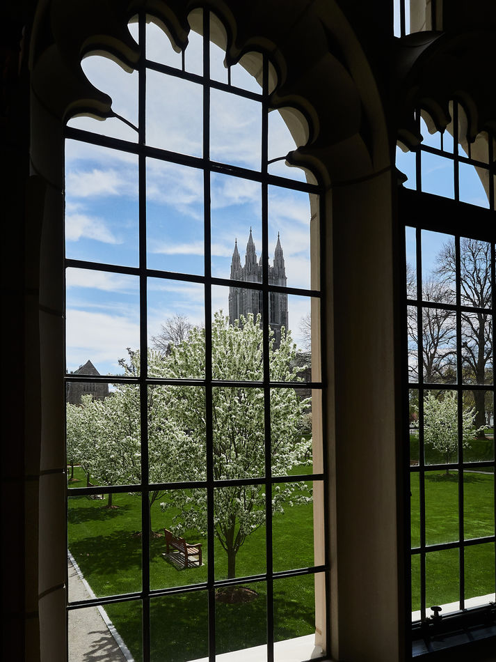 Gasson Hall, a multi-use building with classrooms ...