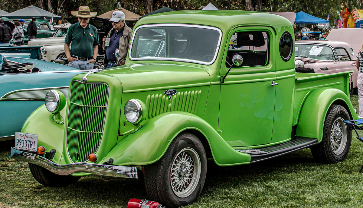 6.  1937 Ford Extended Cab Pickup...