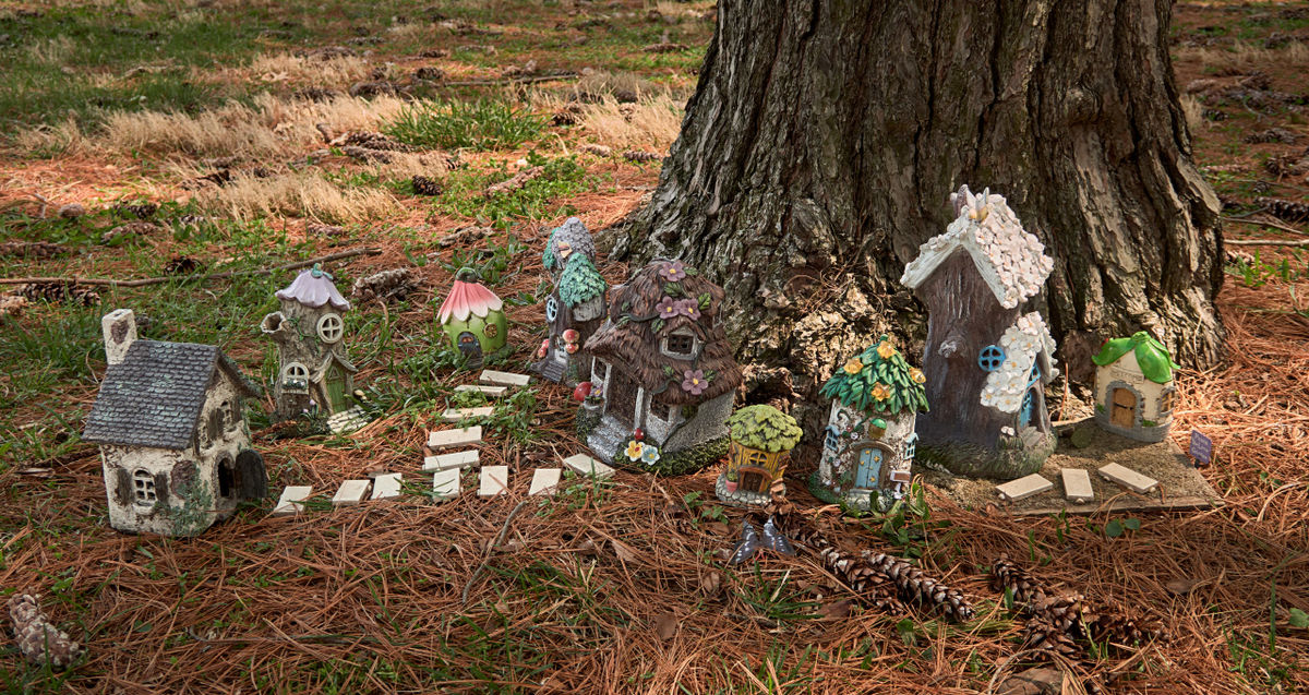 Trapped in an Enchanted HobbyLobby Nightmare There's a small grove of