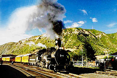 1968 September  Durango Colorado  Train...