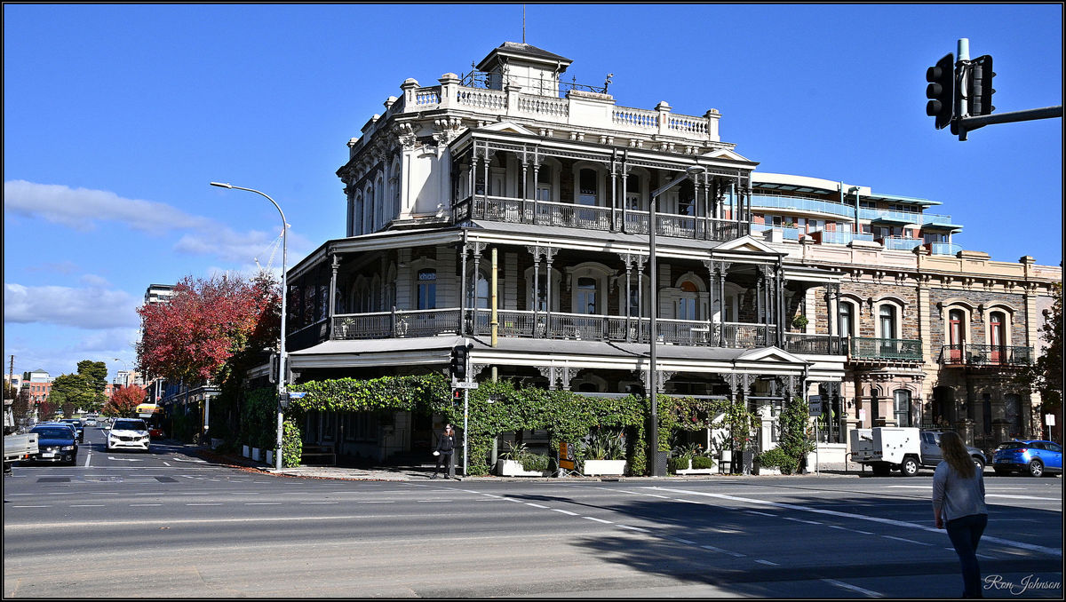 Old Hotel on North Terrace...