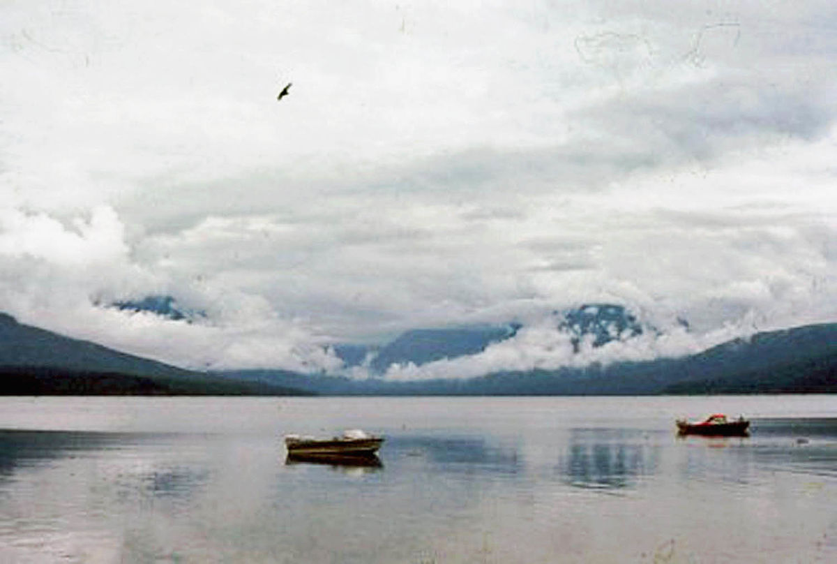 1968 Montana   Glacier National Park   Lake McDona...
