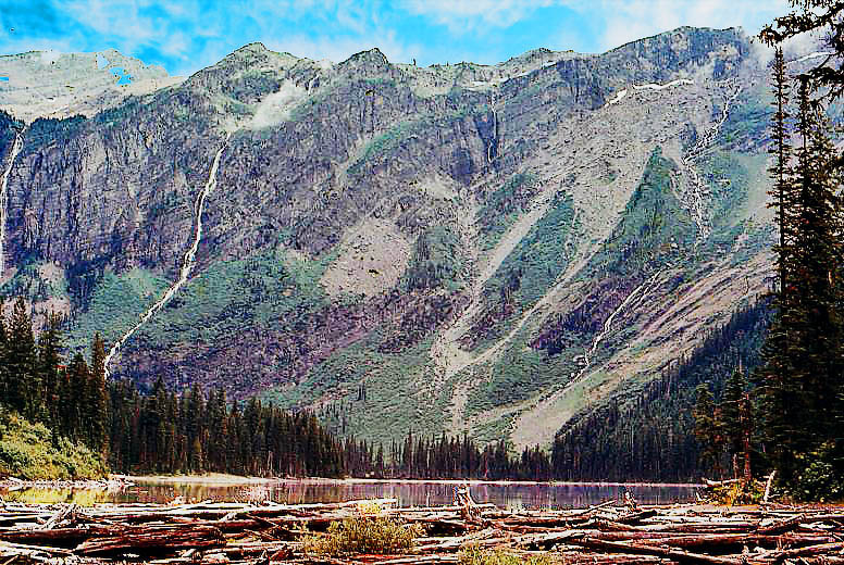 1968 September  Montana  Glacier National Park  Av...