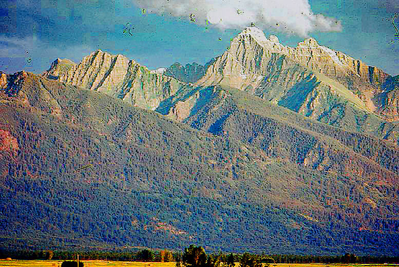 1968  September  Ronan, Montana  Mission Range of ...