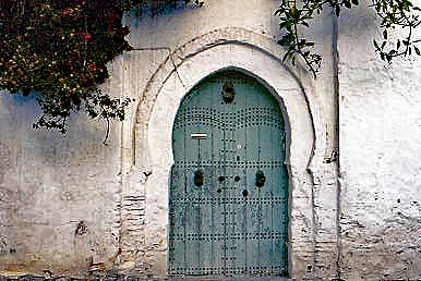 1972 September  Tangier, Morocco  House entrance d...