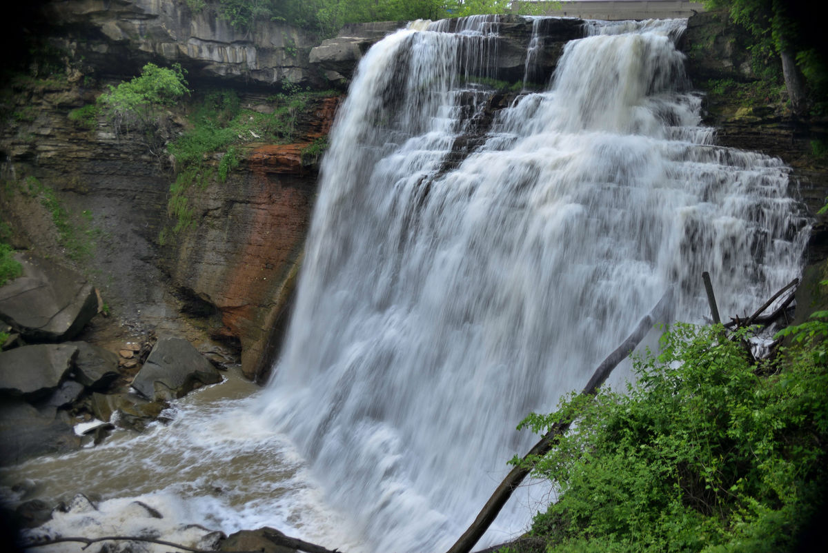 Visit to Falls in Ohio Last week I was in Detroit and while heading