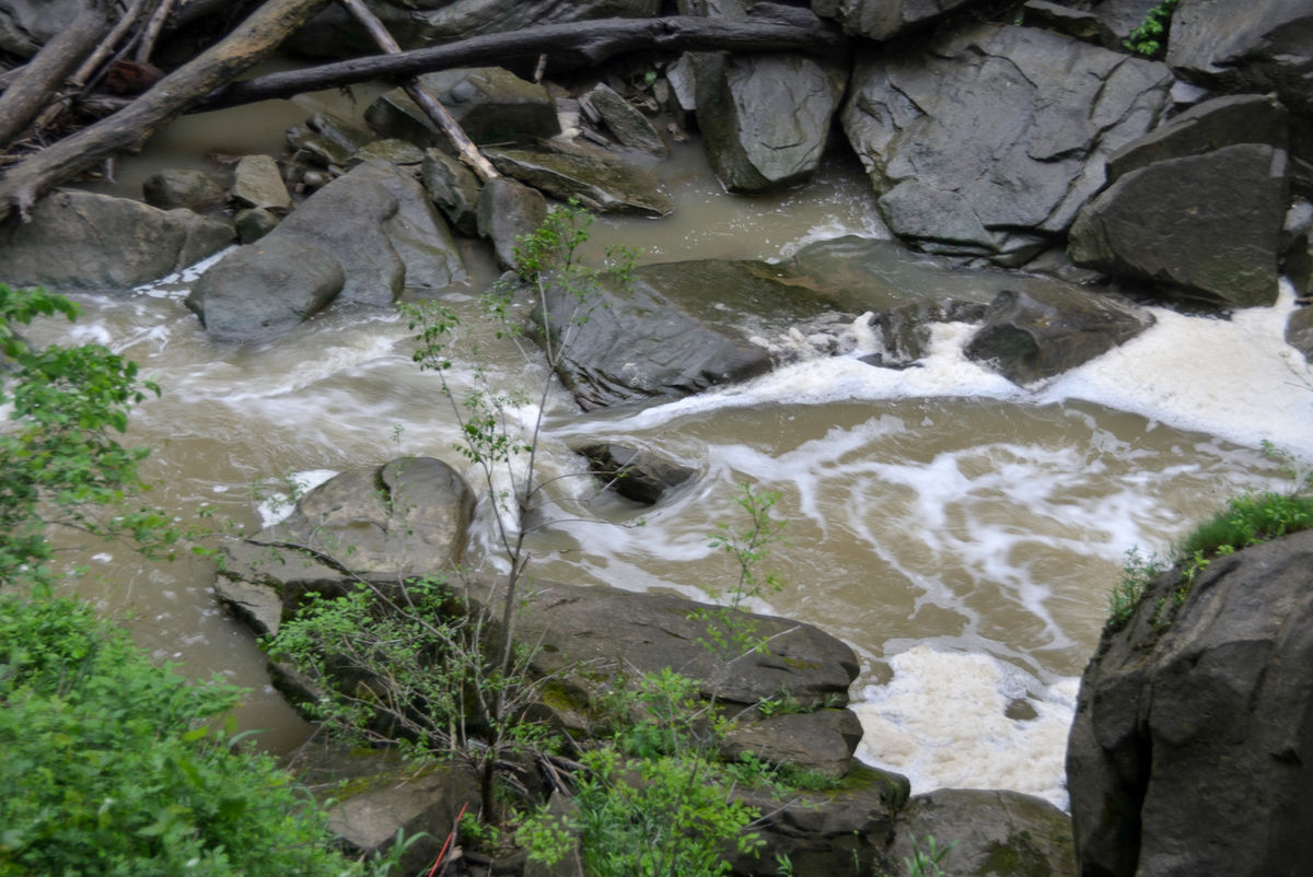 Visit to Falls in Ohio Last week I was in Detroit and while heading