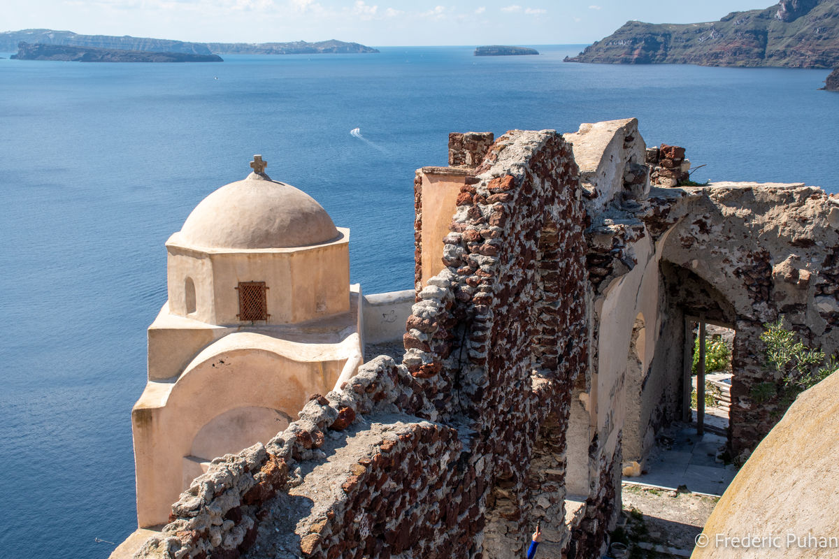 The Castle of Oia, seat of the Argyri family under...