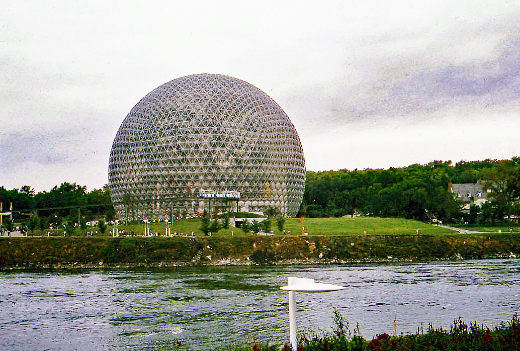 1967 Montreal  EXPO  USA Pavilion  Buckminster Ful...