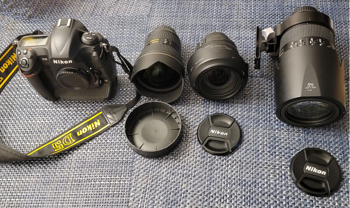 D5 with lenses...