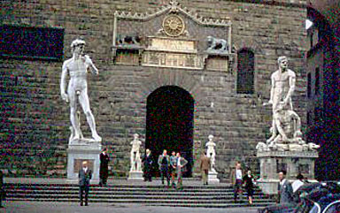 1955 October  Florence, Italy   Piazza Della Signo...