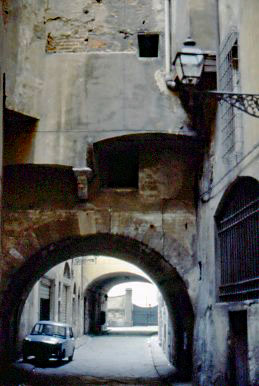 1955 October  Florence, Italy  Streets in viciniti...