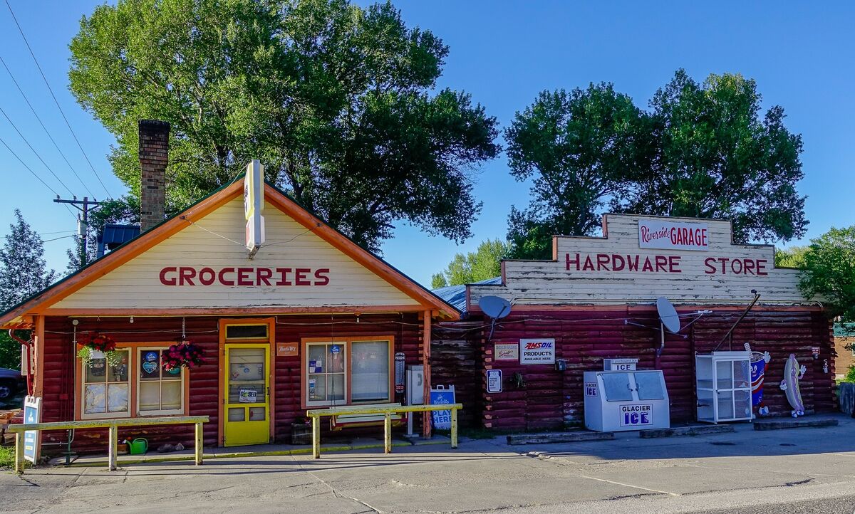The Old Country Store and Hardware When you enter the store it is like a walk down memory lane
