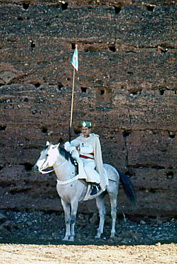 1972 October  Rabat, Morocco  Honor Guard at Hassa...