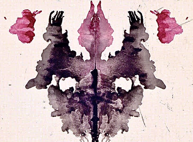Rorschach ink blot treated to a bit of editing for...