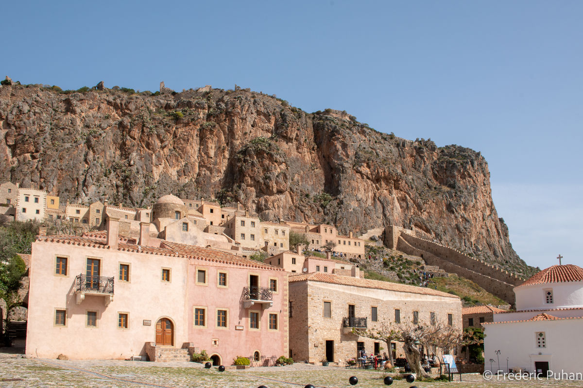 Converted into guesthouses, these buildings sit at...