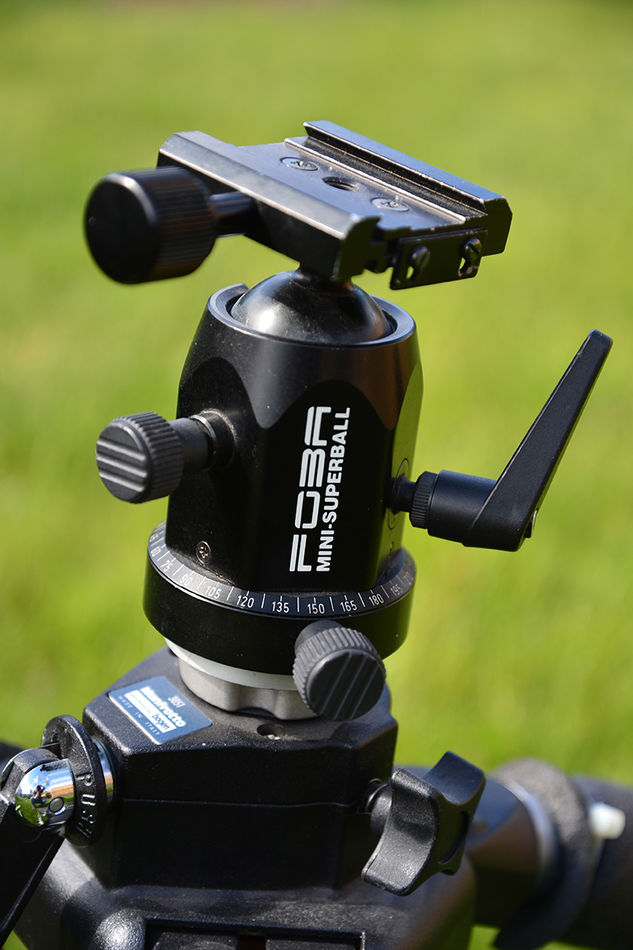Manfrotto 3051 Tripod / FOBA Ball Head Combination SOLD Selling my