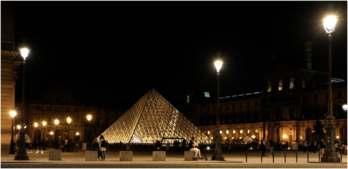 Pyramid at the Louvre Museum...