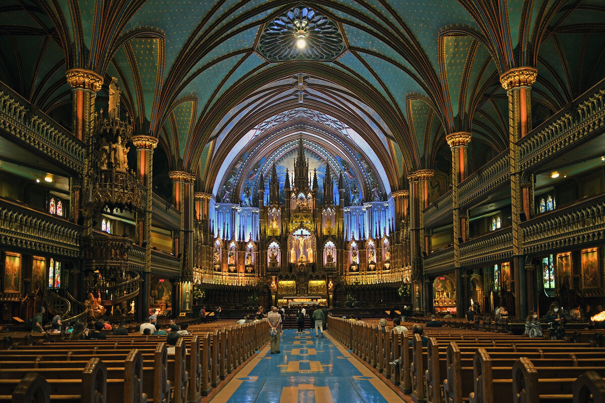 Notre Dame Basilica, Montreal...