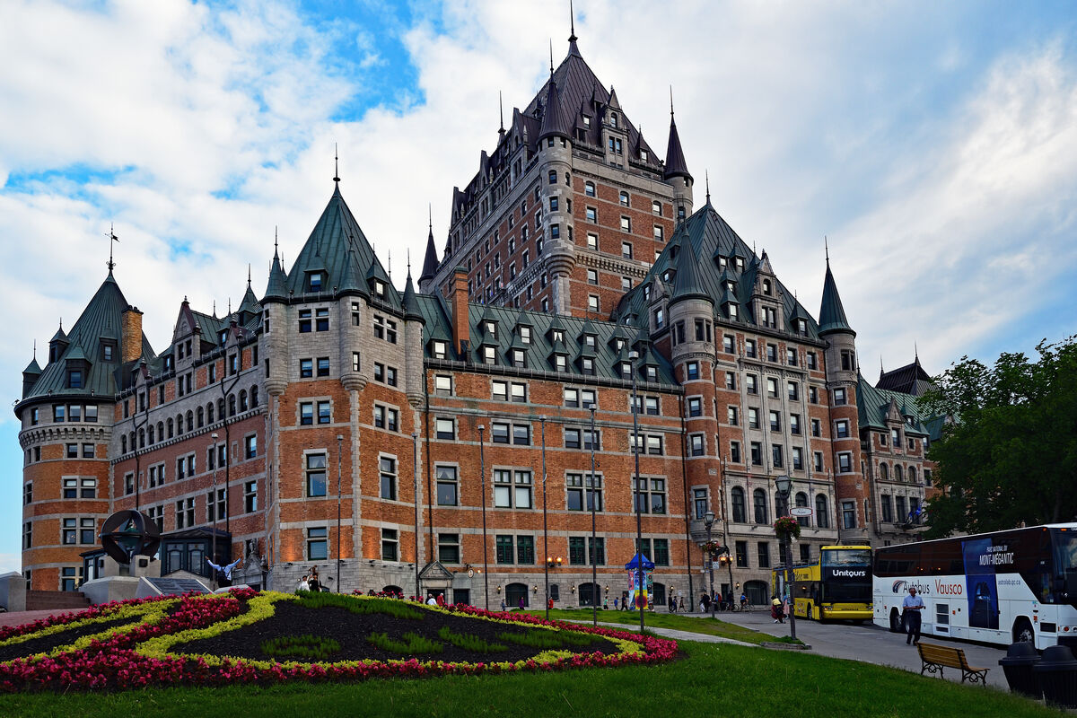 Chateau Frontenac, Quebec City (the world's most p...
