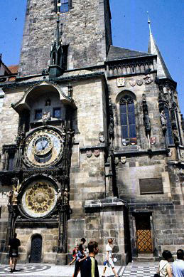 2000 June  Prague, Czech.  Old Town Hall & Astrono...
