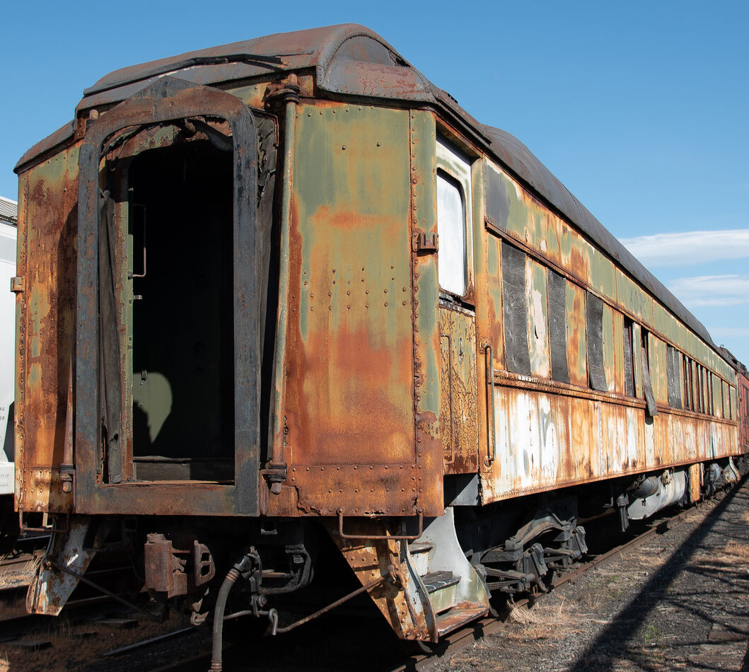The folks at "Steamtown"will restore this passenge...